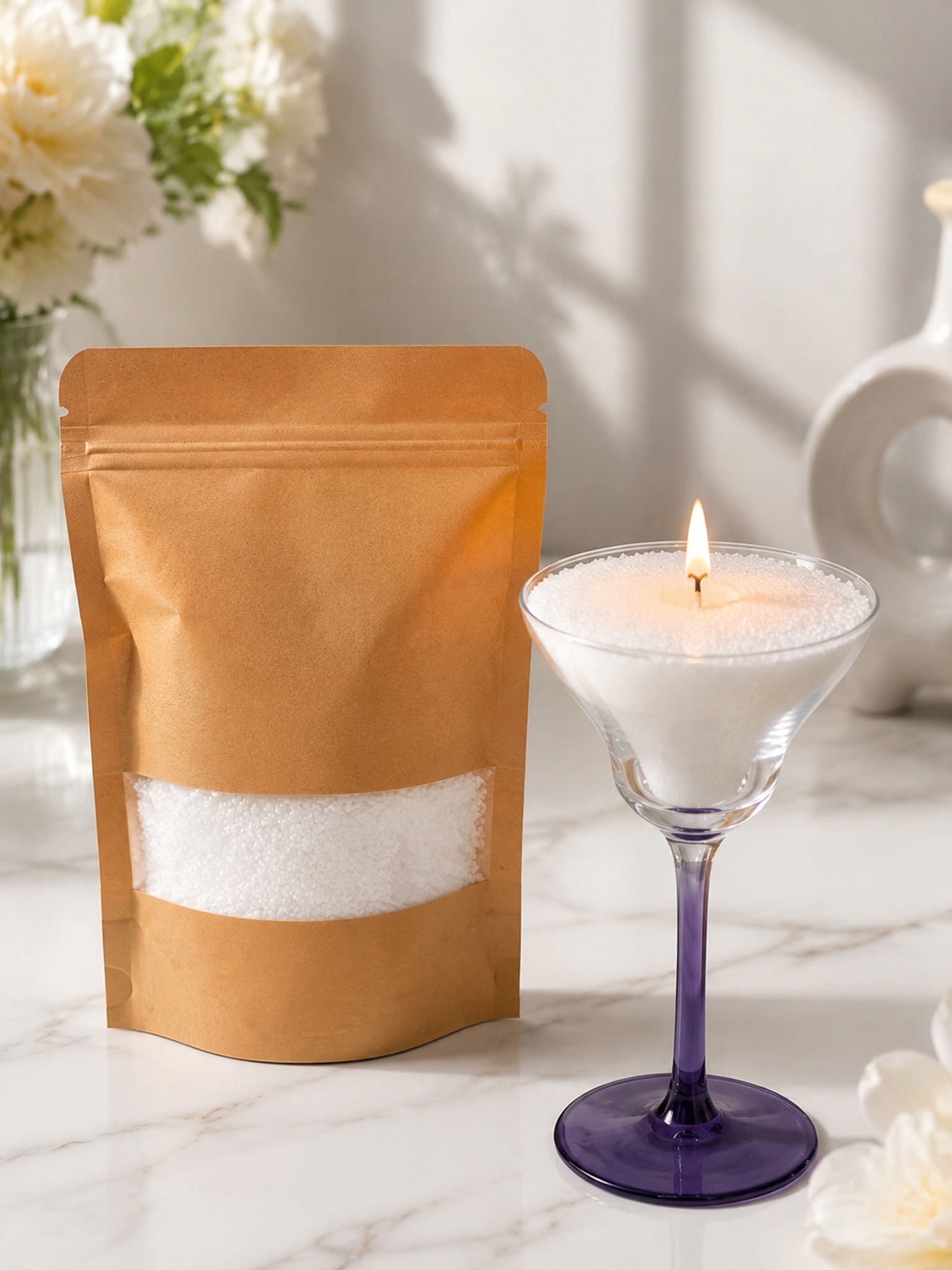 1000g pearl wax DIY is the raw - Candle Making Place 评论和价格