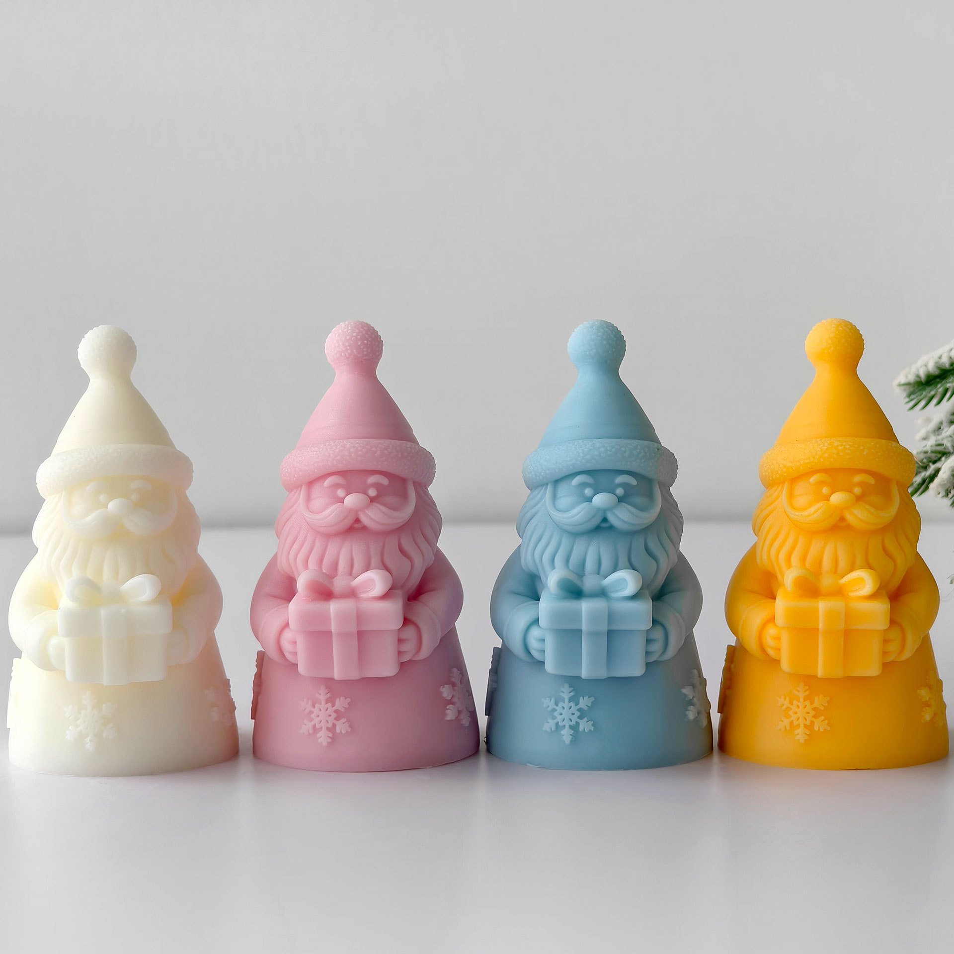 Santa Claus Gift Box Silicone  - Candle Making Easy 评论和价格