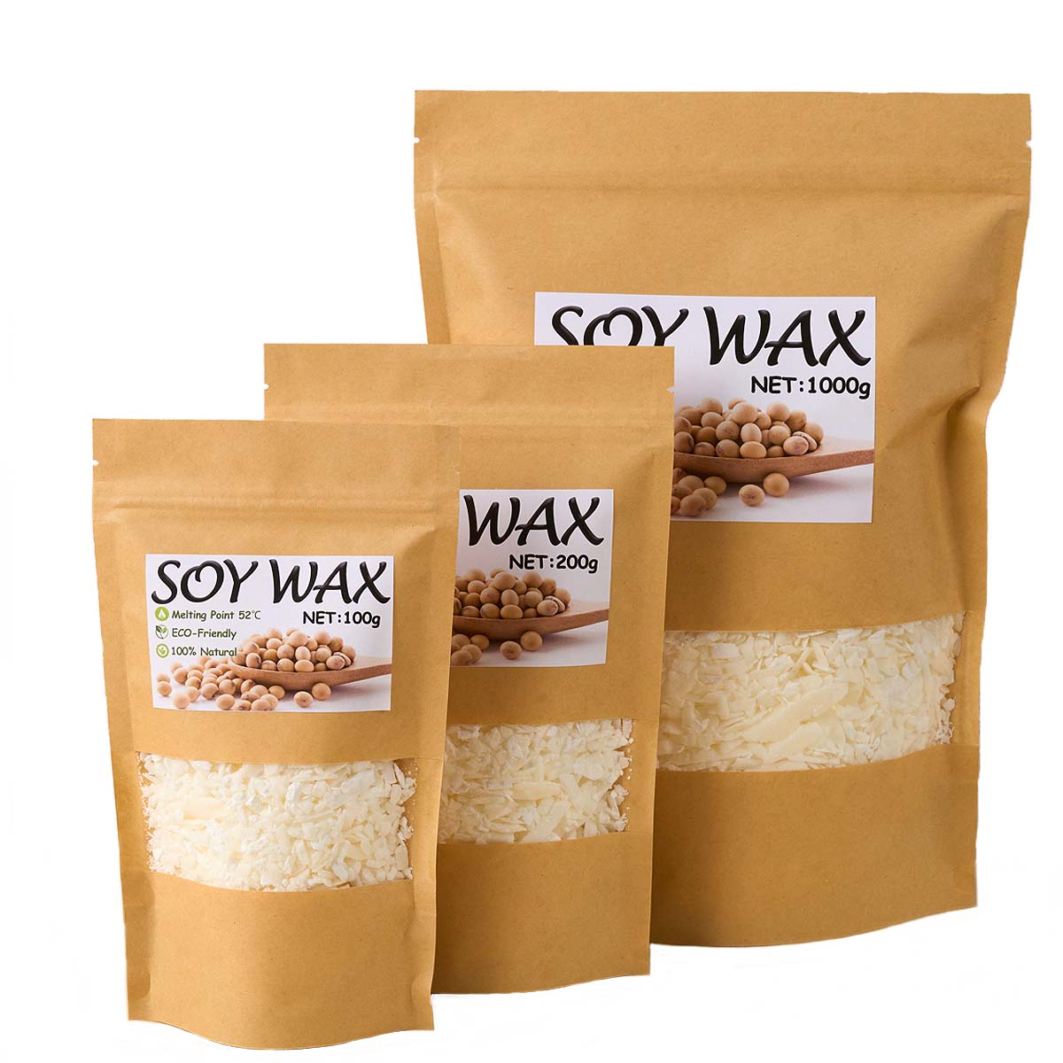 1 Pounds Pure White Soy Wax Fo - Candle Making Easy 评论和价格