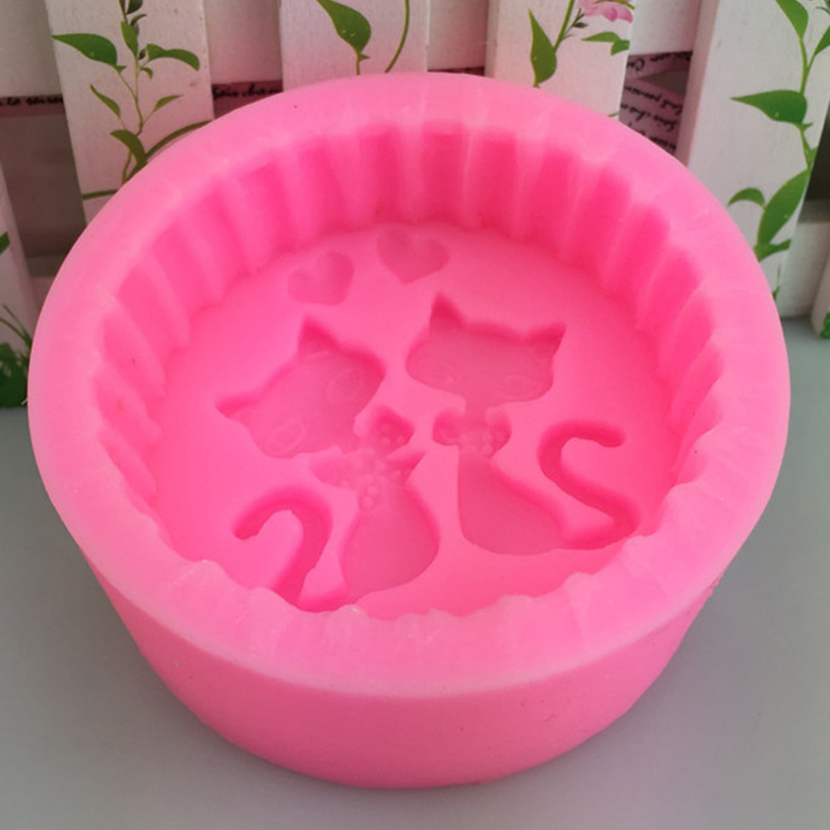 1-Piece Silicone Cat Soap Mold - Candle Making Easy 评论和价格