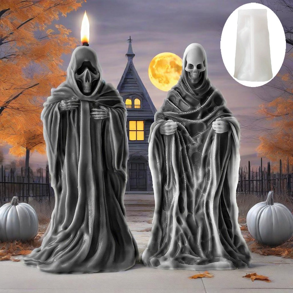 3D Skeleton Scent Candle Silic - Candle Making Easy 评论和价格