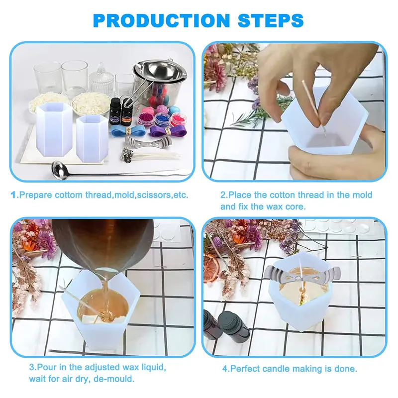 Cylinder Silicone Candle Molds - Candle Making Easy 评论和价格