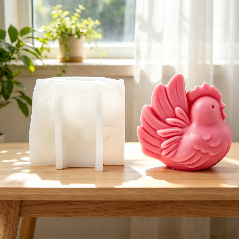 Cartoon Hen Silicone Candle Mo - Candle Making Easy 评论和价格