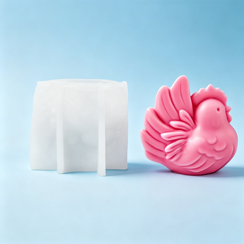 Cartoon Hen Silicone Candle Mo - Candle Making Easy 评论和价格