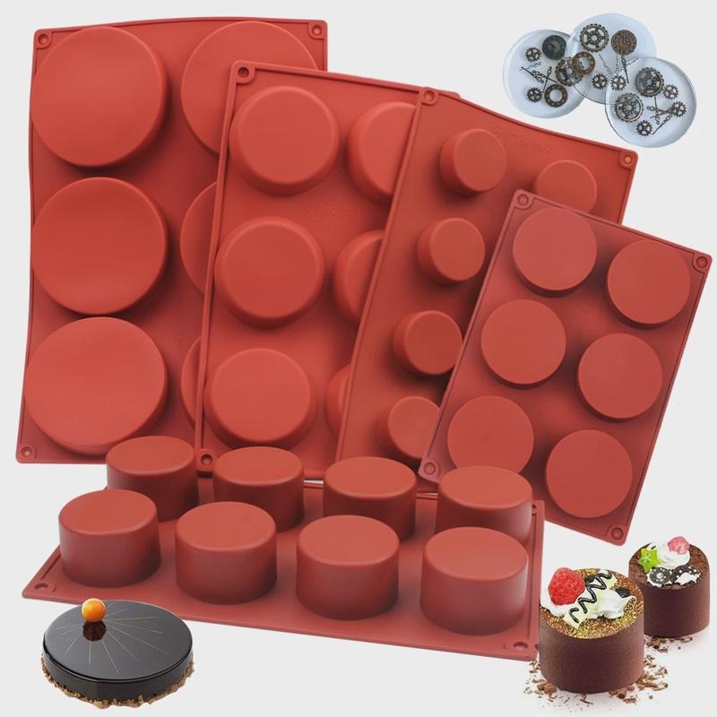 Round Silicone Soap Mold DIY H - Candle Making Easy 评论和价格